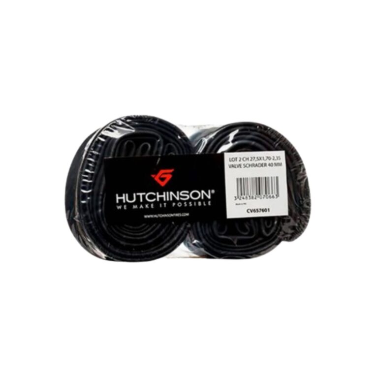 Pack 2 Hutchinson-Schläuche 700x28-35 Schrader-Ventil 40 mm Radfahren