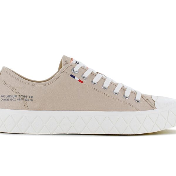 PALLADIUM Palla ACE CVS - Herren Sneakers Schuhe Canvas Beige 77014-278-M