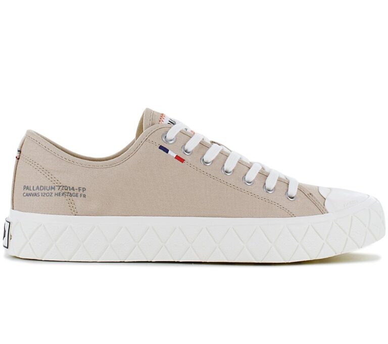 PALLADIUM Palla ACE CVS - Herren Sneakers Schuhe Canvas Beige 77014-278-M