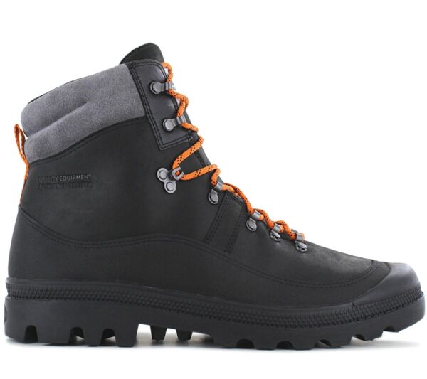 PALLADIUM PallaBrousse Hiker WP+ Waterproof - Herren Stiefel Boots Leder Schwarz 08840-008-M