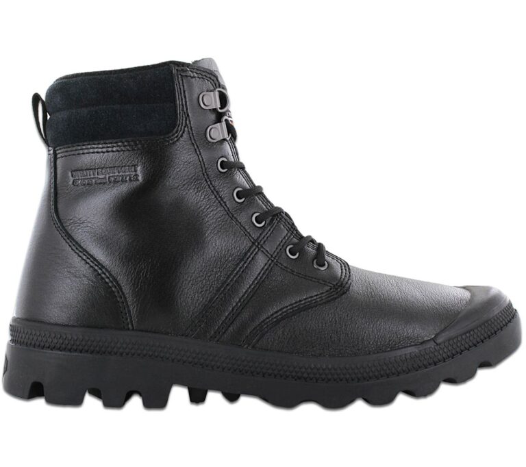 PALLADIUM PallaBrousse SC Sportcuff WP+ - Herren Stiefel Leder Schwarz 08841-008-M