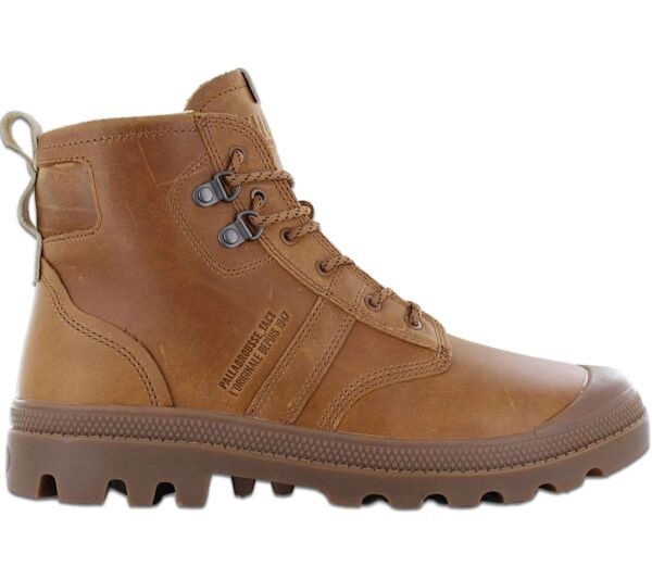 PALLADIUM PallaBrousse Tact Leather - Herren Stiefel Leder Braun 08837-275-M
