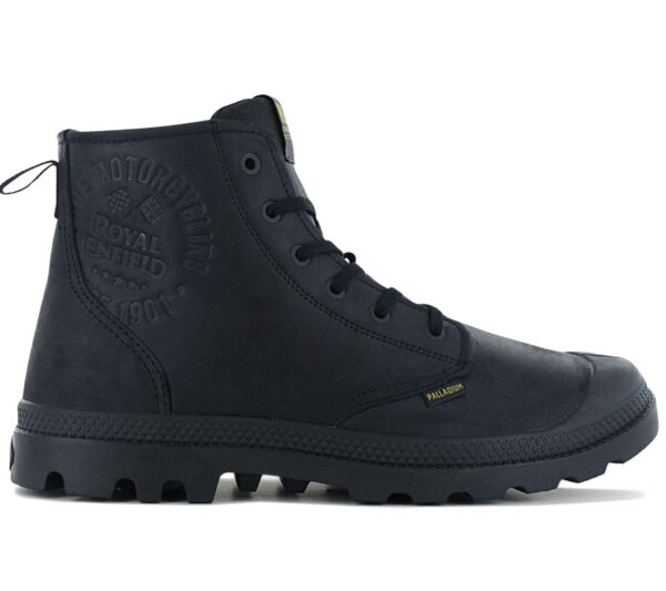 PALLADIUM Pampa Continental Leather - Herren Stiefel Boots Leder Schwarz 74373-008-M