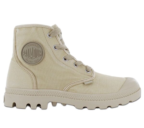 PALLADIUM Pampa Hi (W) - Damen Stiefel Canvas Beige 92352-238-M