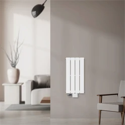 Paneelheizkörper Einlagig 300x600 mm Weiß mit Universale Anschlussgarnitur ML-Design 586