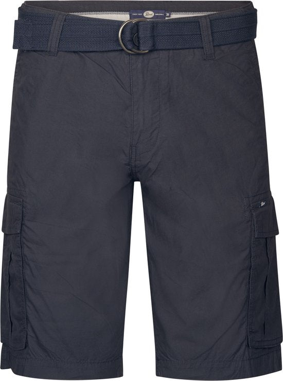 Petrol Industries Men's Denim Short - Slim Fit - Stretch - Shorts - Elastischer Bund - Jeans - Herrenbekleidung - Schwarz - Größe XL