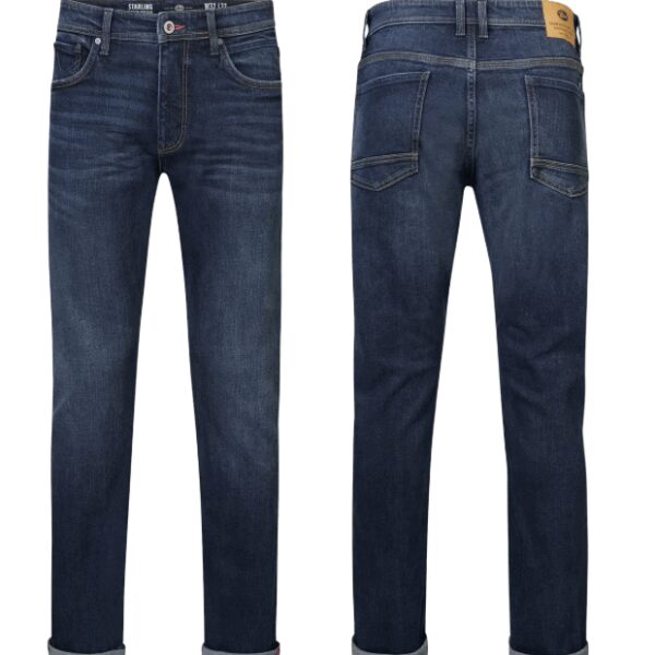 Petrol Industries Santiago Jeans Men - W34 L34 - Farbe: Dark Used Kleidung