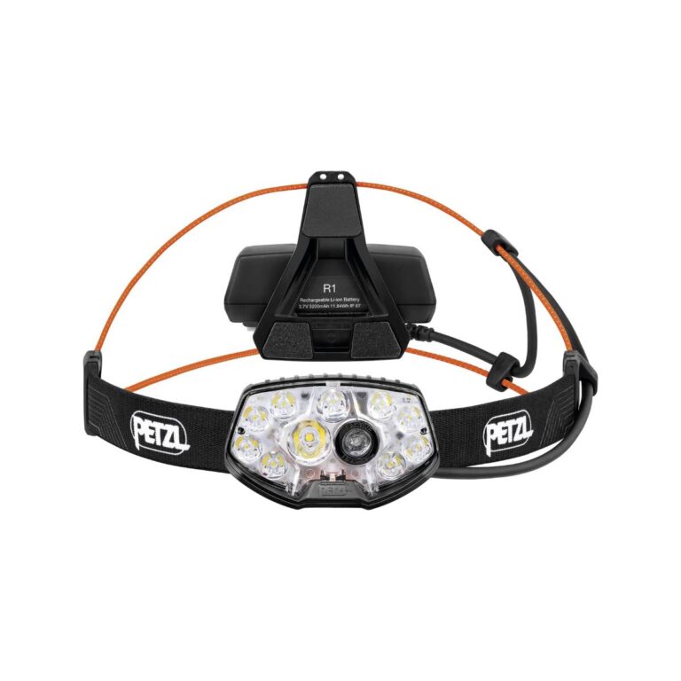 Petzl Nao RL 1500 lm Stirnlampe schwarz Laufzubehör