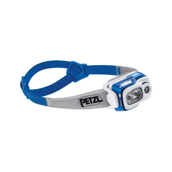 Petzl Swift RL Stirnlampe Blau Laufzubehör