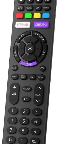 Philips Fernbedienung - Sony TV SRP4020/10 - Universal-Fernbedienung für Sony TV - Schwarz Elektronik