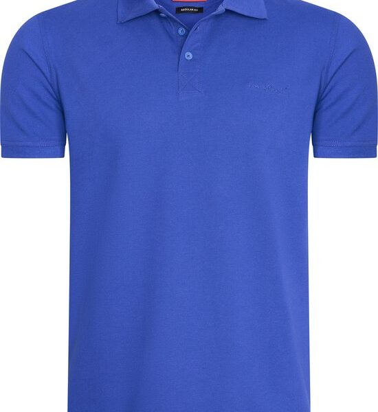 Pierre Cardin - Herren SS Klassisches Polo - Blau - Größe L Kleidung