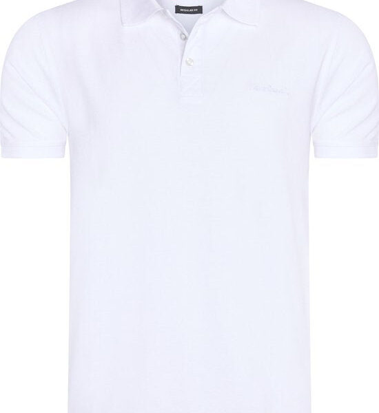 Pierre Cardin - Herren SS Klassisches Polo - Weiß - Größe M Kleidung