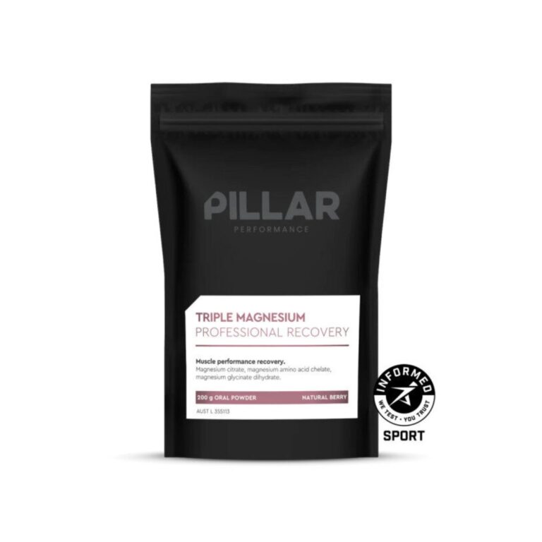 Pillar Performance Dreifach Magnesium Professionell Himbeere 200g (Beutel) Ernährung