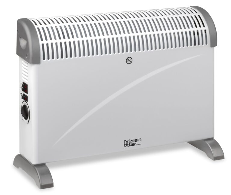 Plein Air Elektroheizgerät TCT-2000 | 750/1500/2000W | Innenbereich | Badezimmer | Einstellbarer Thermostat | Weiß | 25m² Wohnen & Kochen