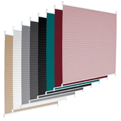 Plissee Rosa 100x200 cm inkl. Befestigungsmaterial 2885