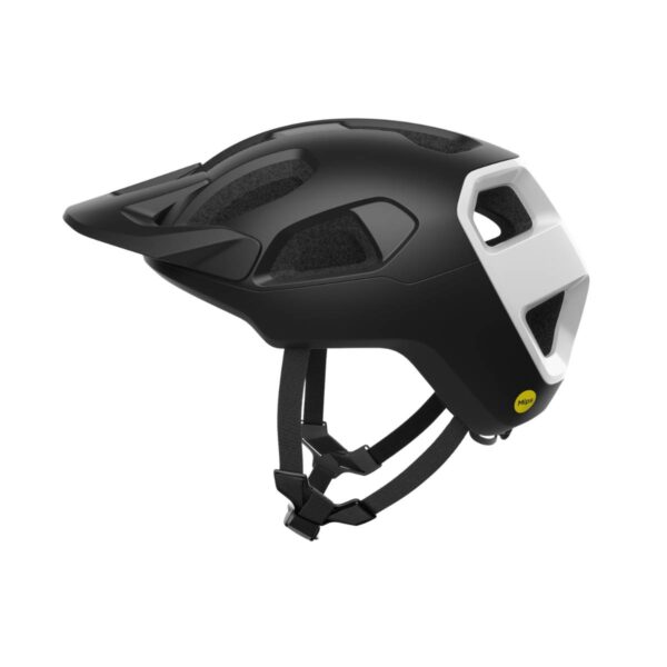 POC Cularis Helm Matt Schwarz Weiß