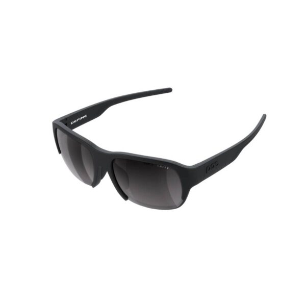 POC Define Schwarze Brille mit Schwarzen Gläsern Laufbrillen