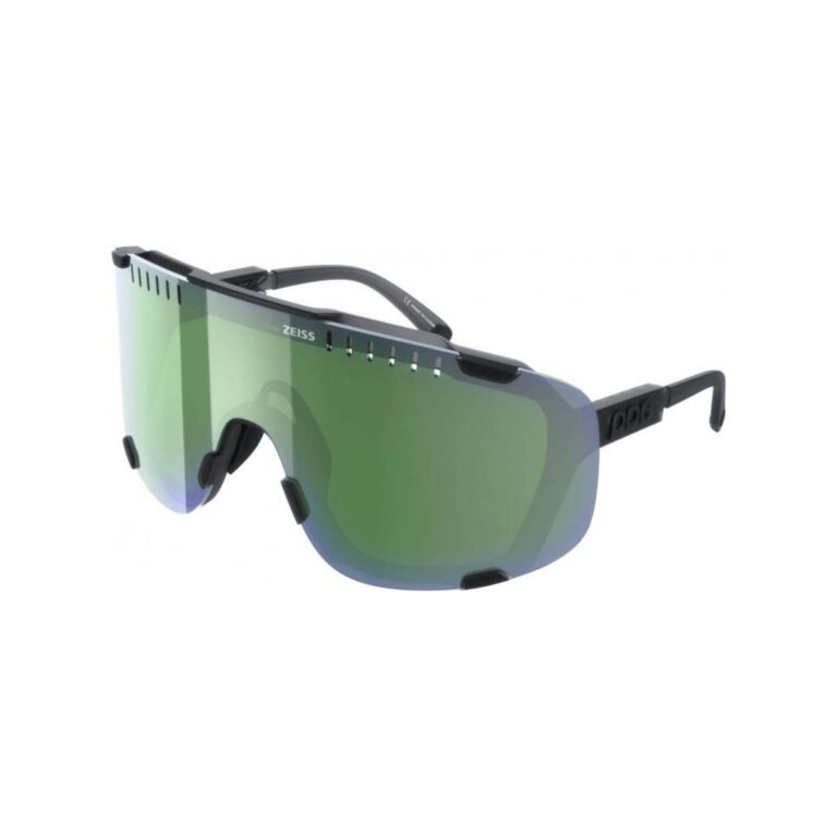 POC Devour Black Glasses Grüne Linsen Fahrradbrillen