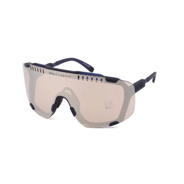 POC Devour Lead Blue Glasses Silver Pink Gläser Fahrradbrillen