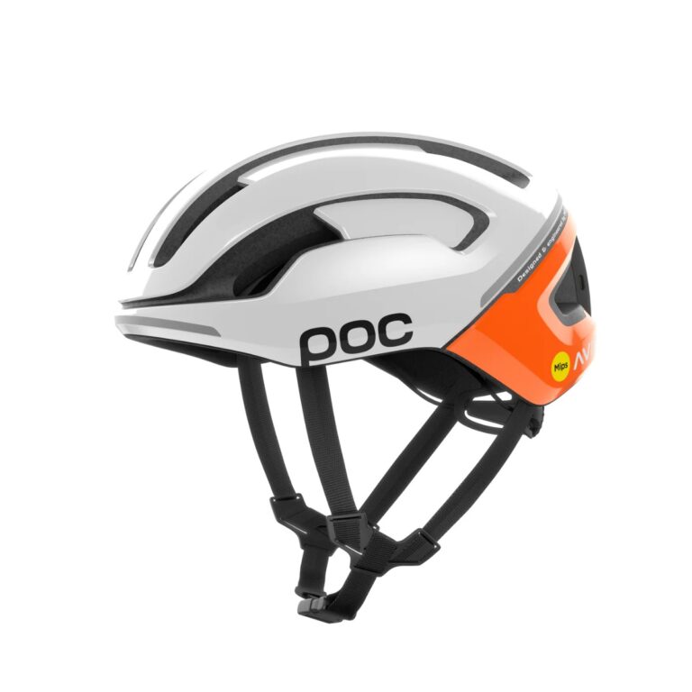 POC Omne Beacon MIPS Helm Weiß Orange