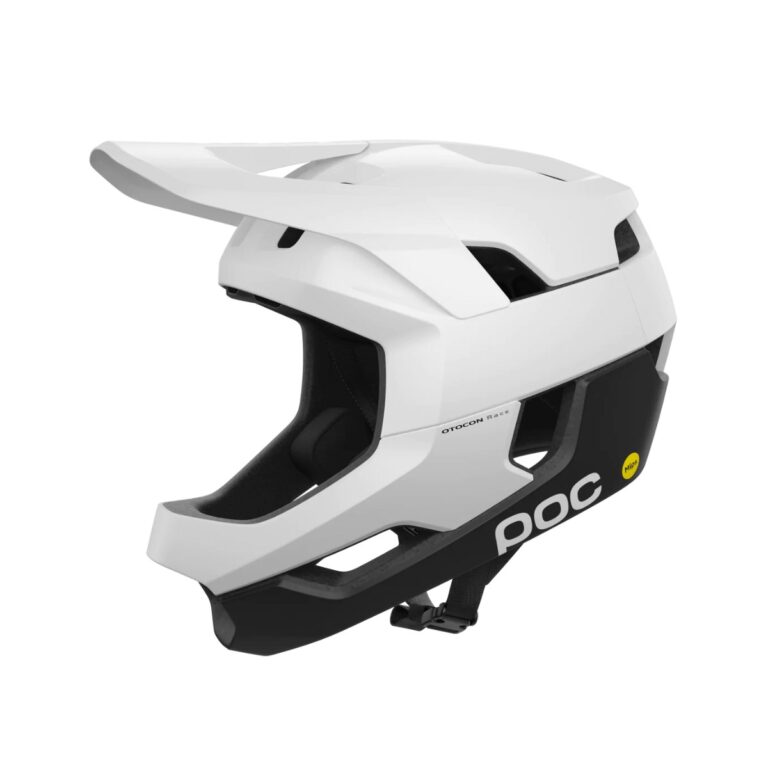 POC Otocon Race MIPS Helm Weiß Schwarz