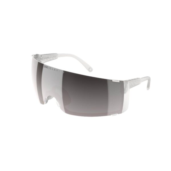 POC Propel Cat.3 Brille Hellgrau mit Grauen Gläsern Fahrradbrillen