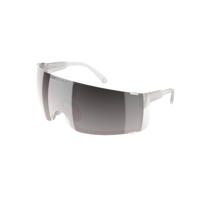 POC Propel Cat.3 Brille Hellgrau mit Grauen Gläsern Fahrradbrillen