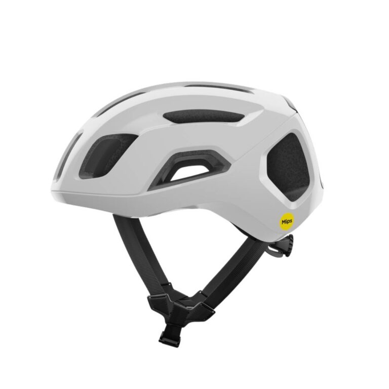 POC Ventral Air MIPS Helm Weiß Matt Schwarz