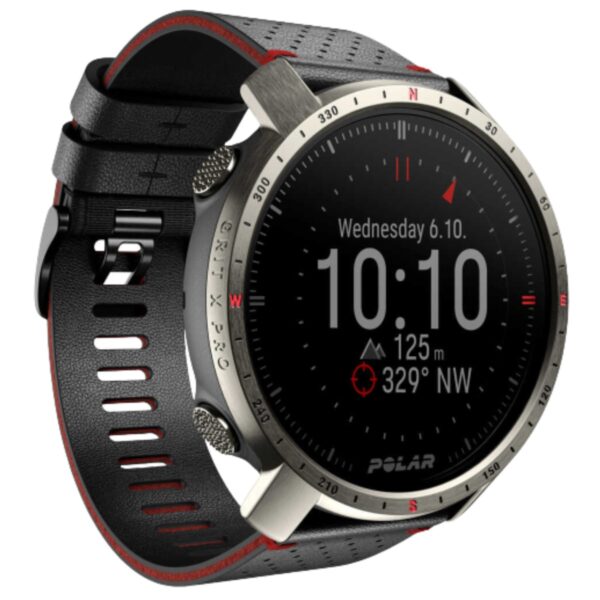 Polar Grit X Pro Titan Uhr Schwimmen