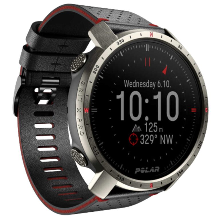 Polar Grit X Pro Titan Uhr Schwimmen
