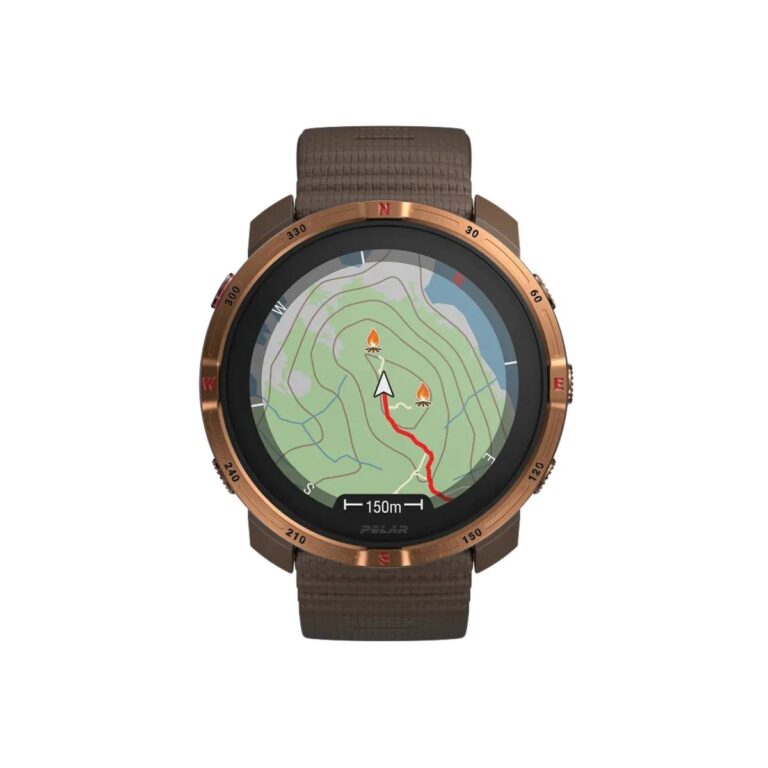 Polar Grit X2 Uhr Braun Laufen