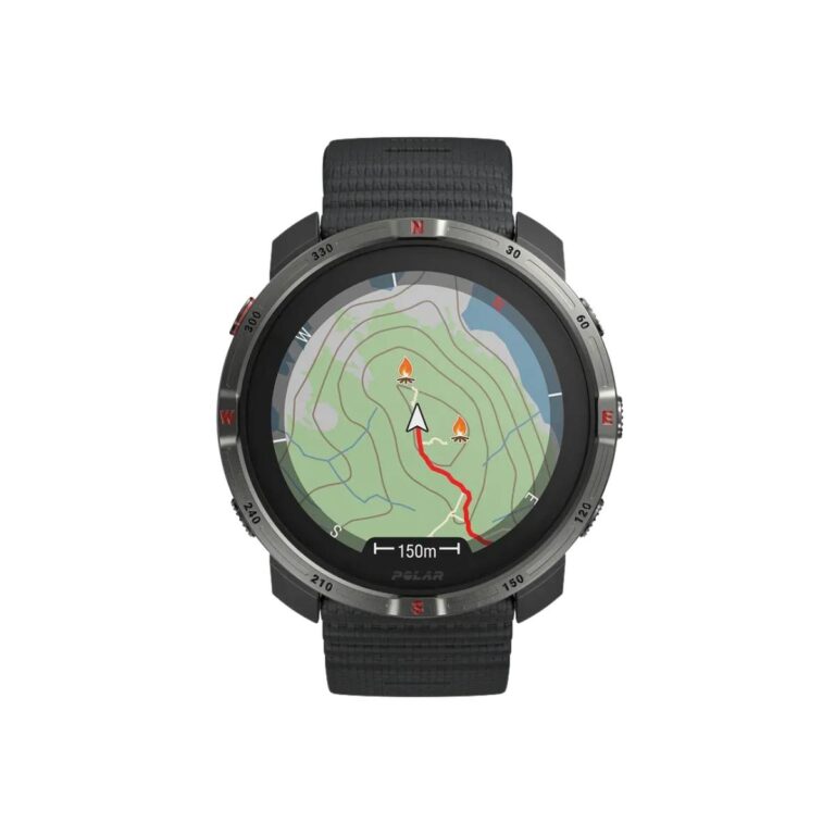 Polar Grit X2 Uhr Schwarz