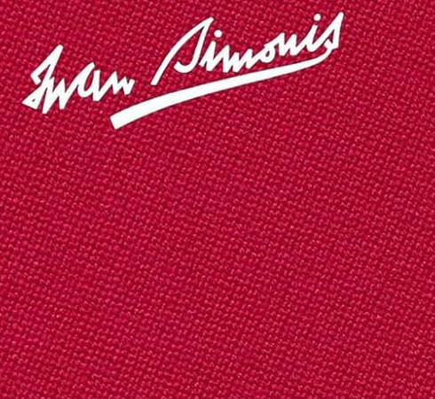 Pool Billardtuch SIMONIS 860/165cm Rot