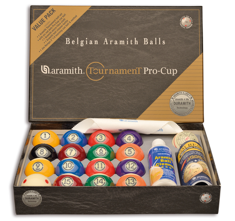 Poolkugeln Aramith Tournament Pro Cup Value Pack 57.2 mm