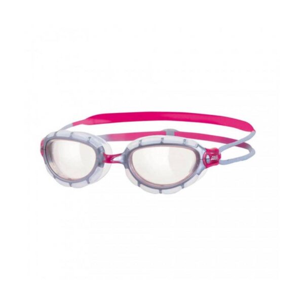 Predator Damen Schwimmbrille Grau/Rosa Zoggs Schwimmen