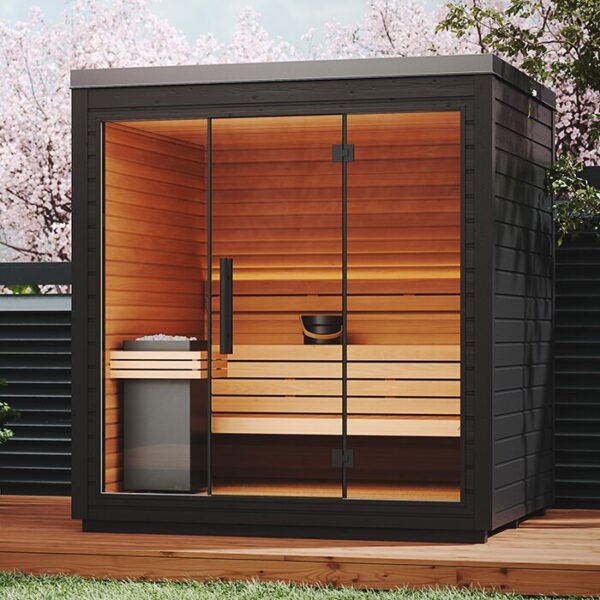 Premium Außensauna | Elegante Außensauna – Elma L Saunas