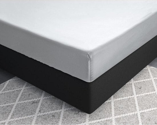 Primaviera Deluxe Satin - Spannbetttuch - 160 x 220 - Weiß Wohnen & Kochen