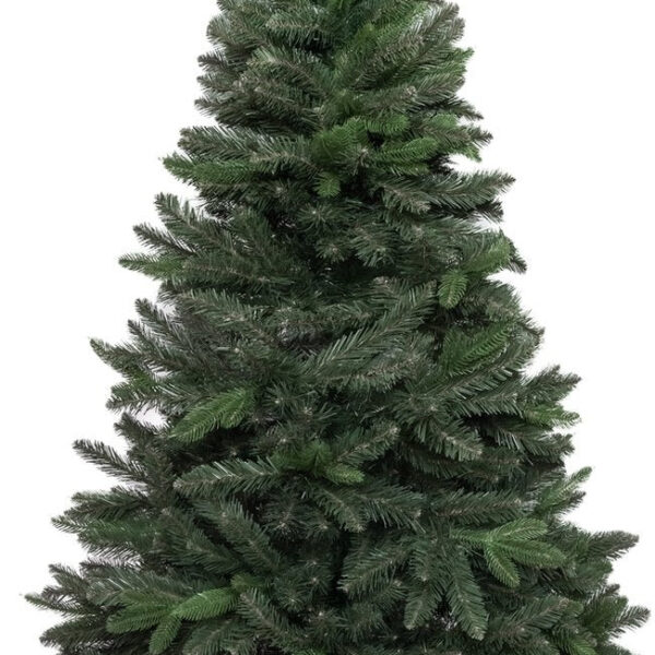 PristinePine Künstlicher Weihnachtsbaum 210 cm - Metallfuß - Grün Weihnachten