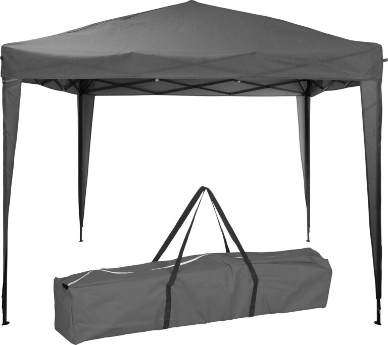 Pro Garten Party Zelt Easy Up 300 X 300 X 245 Polyester Anthrazit Haus & Garten
