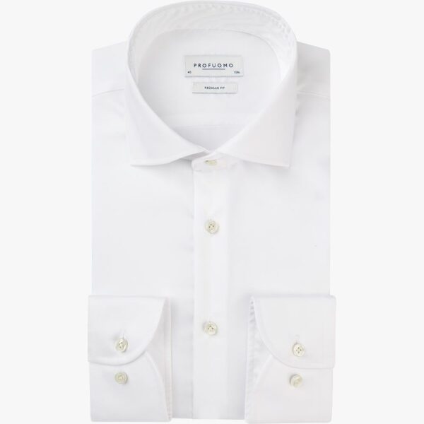 Profuomo Regular Fit Hemd - Weiß - Größe 38 Kleidung