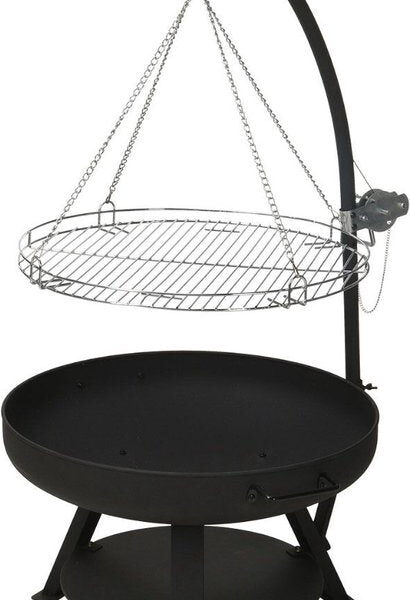 ProGarden - Feuerschale - mit - Grillrost - VAGGAN - 60 - cm Haus & Garten