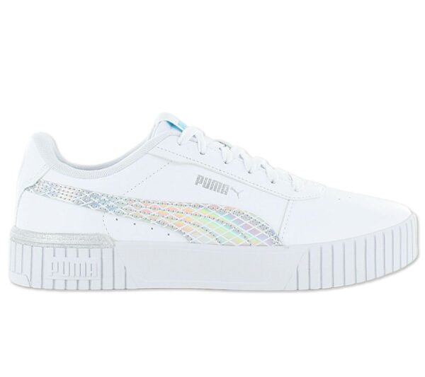 Puma Carina 2.0 Mermaid - Damen Schuhe Weiß 389742-01 Sneaker