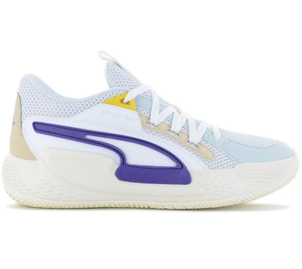 Puma Court Rider Chaos Slash - Herren Sneakers Basketball Schuhe Weiß 378052-05