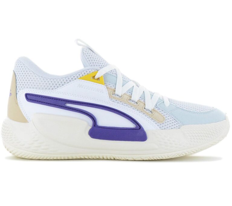 Puma Court Rider Chaos Slash - Herren Sneakers Basketball Schuhe Weiß 378052-05
