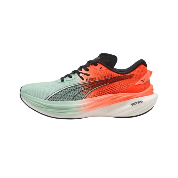 Puma Deviate NITRO 3 Hyrox Rot Grün AW25 Damenschuhe