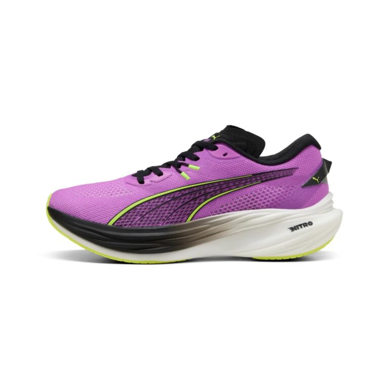 Puma Deviate Nitro 3 Lila Grün SS25 Schuhe