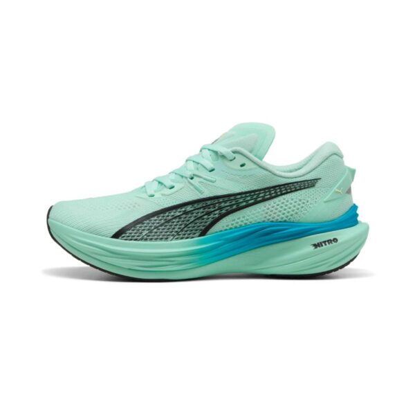 Puma Deviate Nitro 3 Schuhe Grün Blau AW25