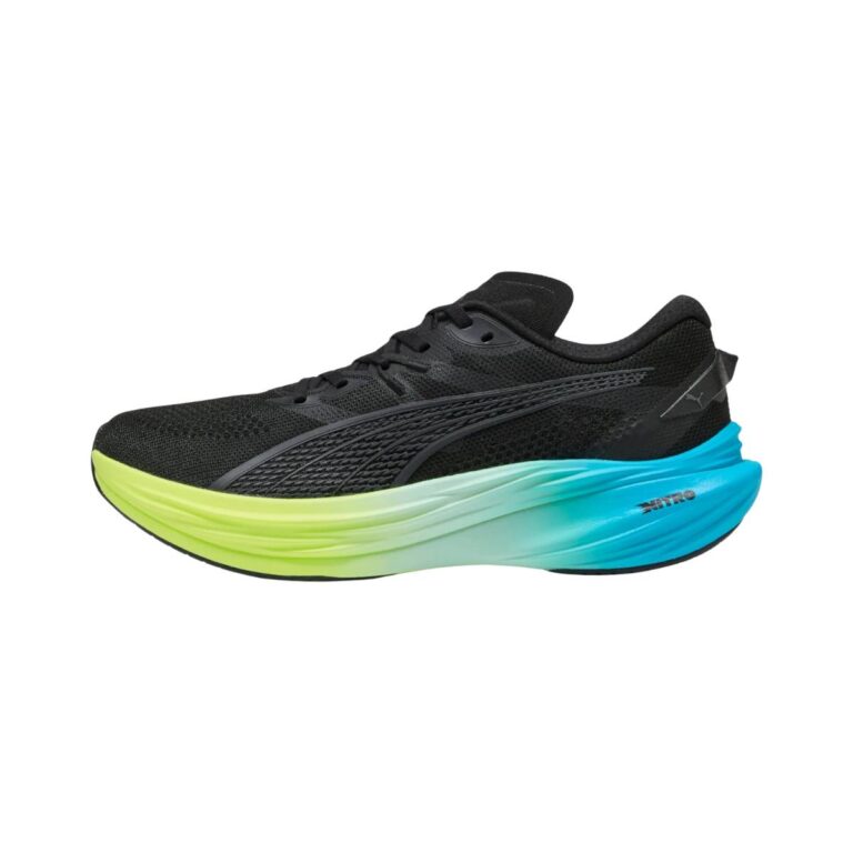 Puma Deviate Nitro 3 Schuhe Schwarz Blau AW25
