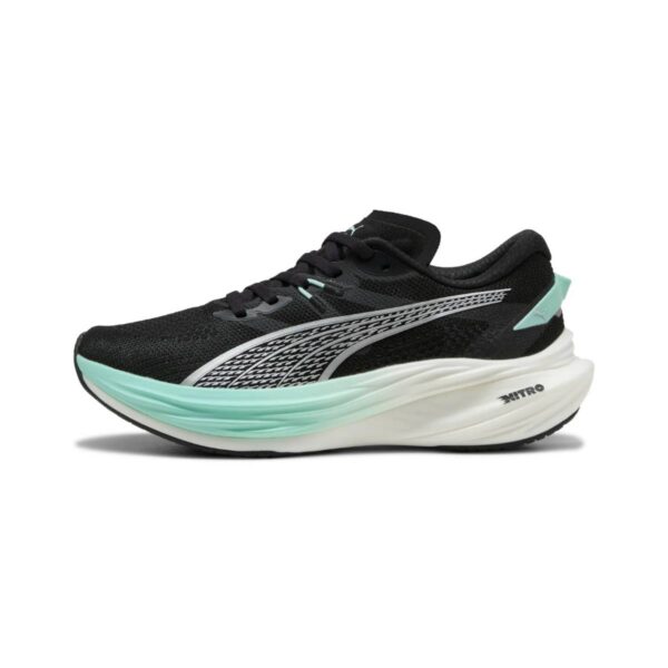Puma Deviate Nitro 3 Schwarz Blau AW25 Damen-Sneaker