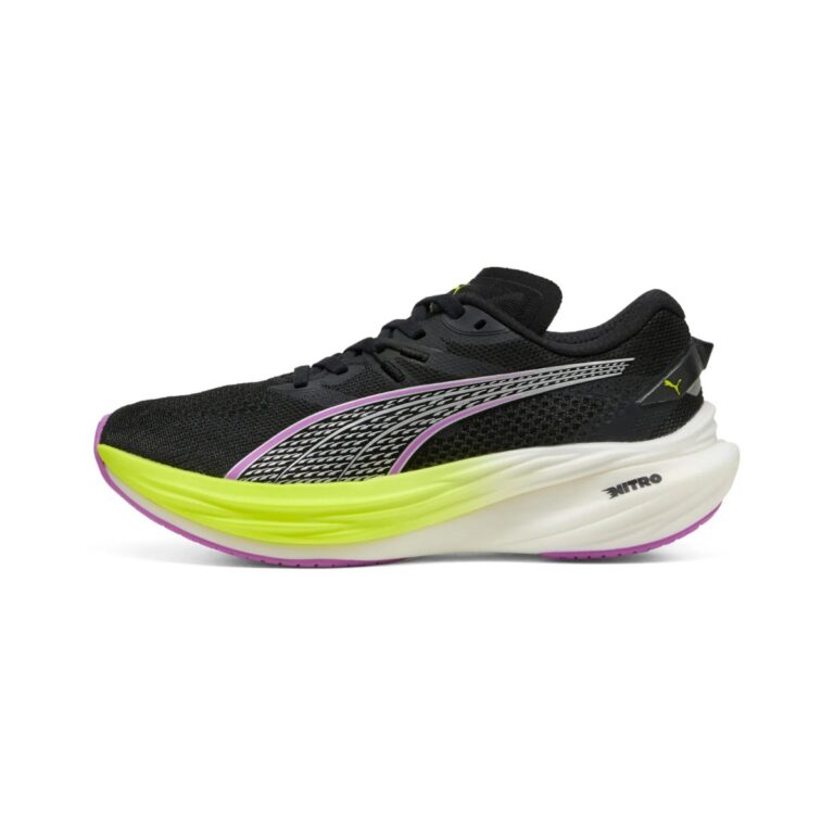 Puma Deviate Nitro 3 Schwarz Lila SS25 Damenschuhe